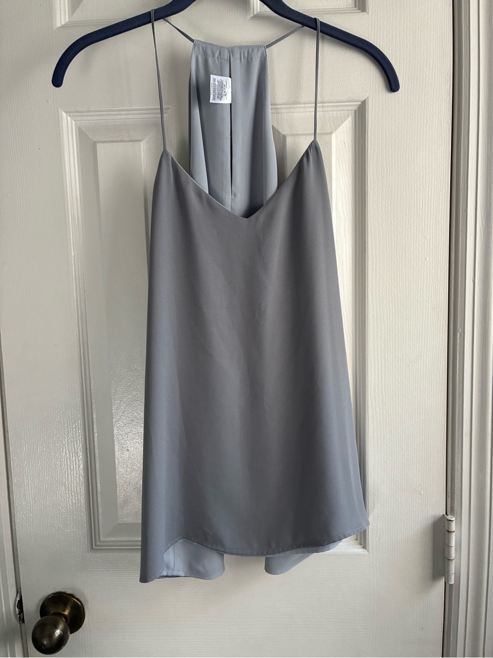 Express Barcelona Light Gray Cami Top
